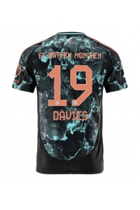 Bayern Munich Alphonso Davies #19 Voetbaltruitje Uit tenue 2024-25 Korte Mouw